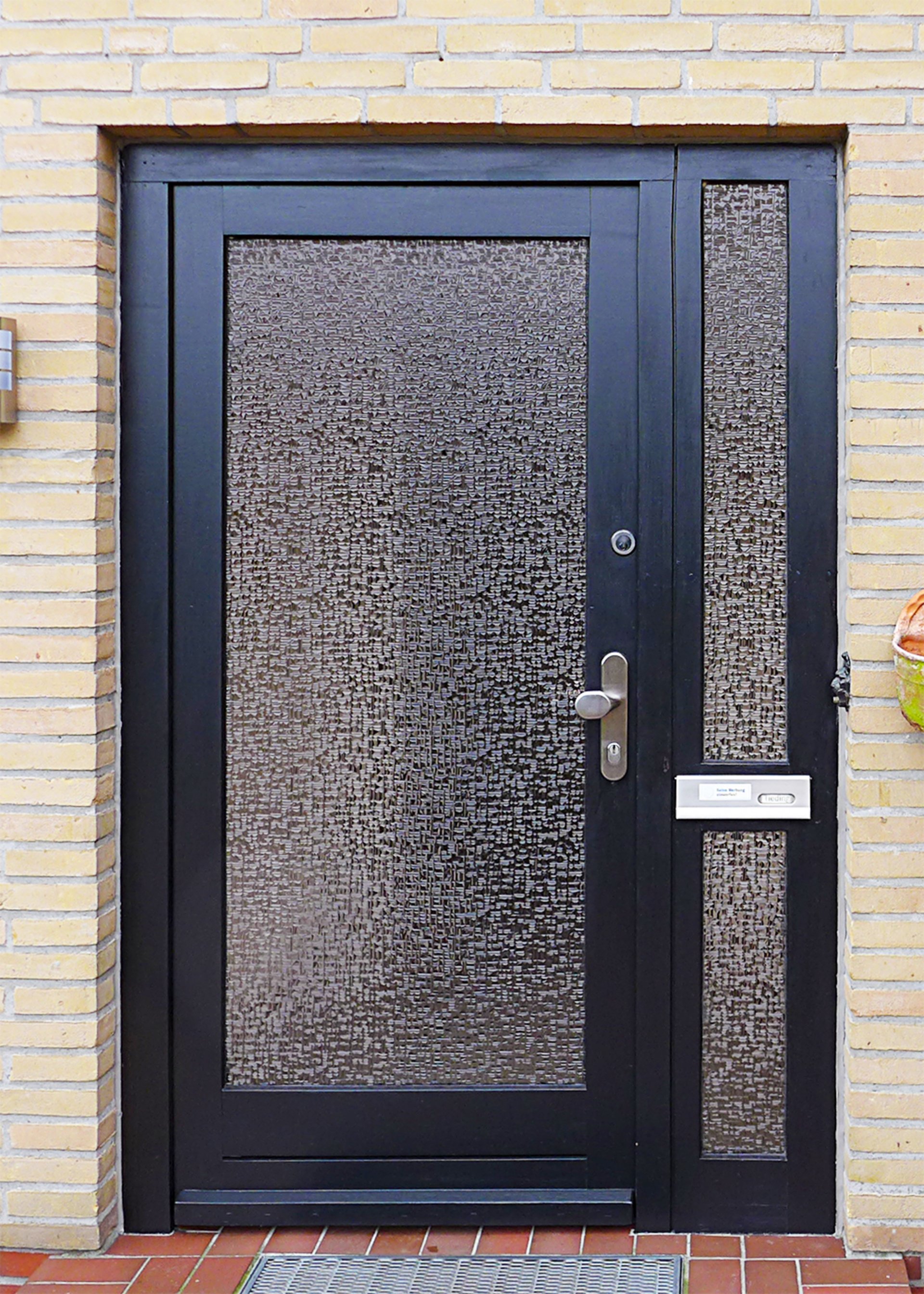 Haustür vorher Haustür vorher